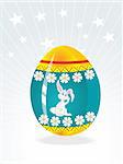 vector background with creative egg design4