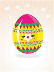 vector background with creative egg design5