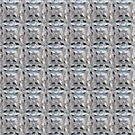 seamless texture of glossy metal classic ornamental shapes