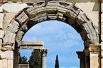 An ancient archway at Ephesus, Turkey