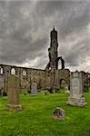 A view of the St Andrews cathedral ruins, Scotland