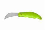 knife for gardens on a white background