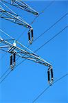High tension electric pole