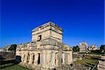 Tulum the one of most famous landmark in the Maya World near Cancun Mexico