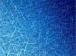 Deep blue wire 3d texture