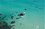 beautiful view from top on fiolent bay in crimea, ukraine