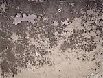 Brown decayed concrete painted old wall background