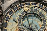 very nice detail of old Prague clock