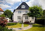 Upper class villa and nice garden Denmark.