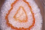 very nice orange and white agate texture