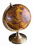 globe; object on a white background