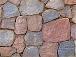 Photo of old fashioned brick wall, background, texture