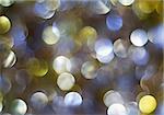 Christmas multicolored defocused lights background