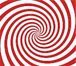 red and white spiral background