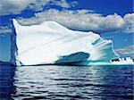 Ice Berg in Ocean off Newfoundland