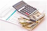 Calculate money with the calculator