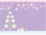 Retro christmas vector background. Christmas vector collection.