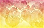 Hearts Love Abstract Background as a Art