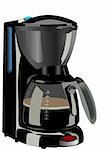 Realistic illustration of coffee maker - vector