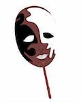 Realistic illustration of carnivals mask - vector