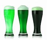 St. Patrick's Day green beer