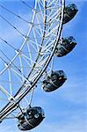 London Eye Millennium ferris wheel in England