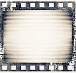 designed grunge film frame background