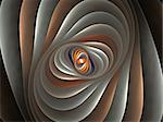 A rough textured spiral abstract.