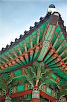 Ancient Asian Architecture / South Korea / Detail of Roof