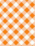 Jpg.  Woven orange and white gingham fabric.