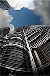 Office at Petronas Twin Towers at Kuala Lumpur, Malaysia.