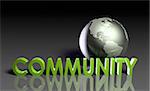Global Community Concept of Online Forum Art