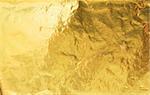Golden foil abstract texture background