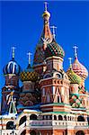 St Basil's Cathedral on Red Square, Moscow, Russia