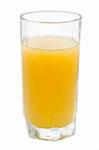 Glass of fresh orange juice