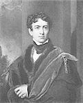 John Lambton, 1st Earl of Durham (1792-1840) on engraving from the 1800s. British Whig statesman, colonial administrator, Governor General and high commissioner of British North America. Engraved by J.Cochran from a painting by T.Lawrence and published in London by Fisher, Son & Co in 1846.