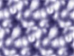 purple colour and white colour mixed as many cells