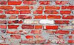 obsolete brick wall texture pattern