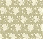 illustration drawing of beautiful beige leaves background