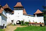 The village of Viscri is best known for its highly fortified church, originally built around 1100 AD. It is part of the villages with fortified churches in Transylvania, designated in 1993 as a World Heritage Site by UNESCO.