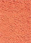 Decorative finishing/the plastering of the orange color