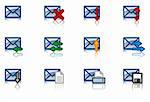 collection of email icons