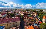 Panorama of Tallinn, Estonia