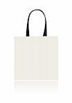 Shopping bag isolated for your design