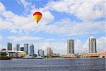 The city skyline of Tampa Florida USA