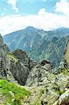 Hight tatras - nice mountains in Slovakia