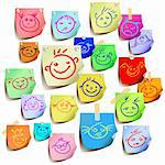 tags with smile,  this  illustration may be useful  as designer work