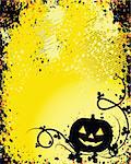 A Glowing Background for Halloween - perfect for a card or invitation!