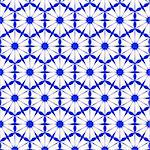 Seamless blue wallpaper pattern