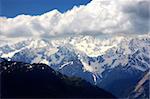 details of Mountain panorama Swiss Alps, Verbier, Switzerland